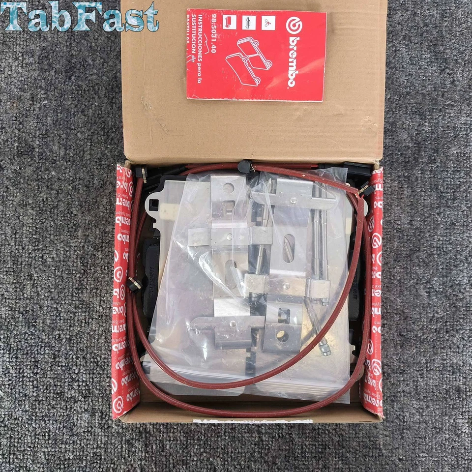 Juego de pastillas de freno delanteras con sensor para Ferrari 458 Italia y 458 Spider 70001668 Foto 2 de 4