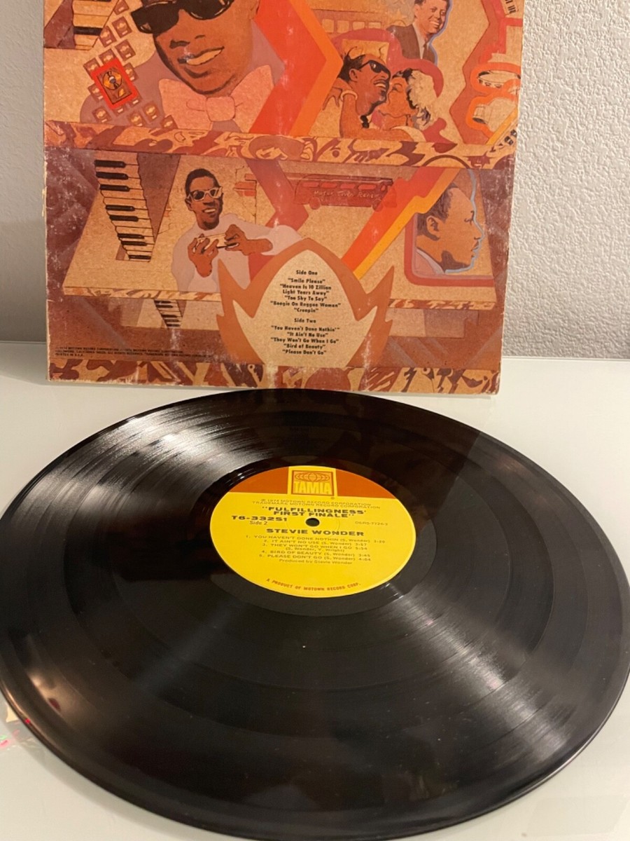 米LP Stevie Wonder Fulfillingness First Finale B002629101 Tamla, UMe, Motown /00400 Stevie Wonder - Fulfillingness' First Finale[LP] - Amazon