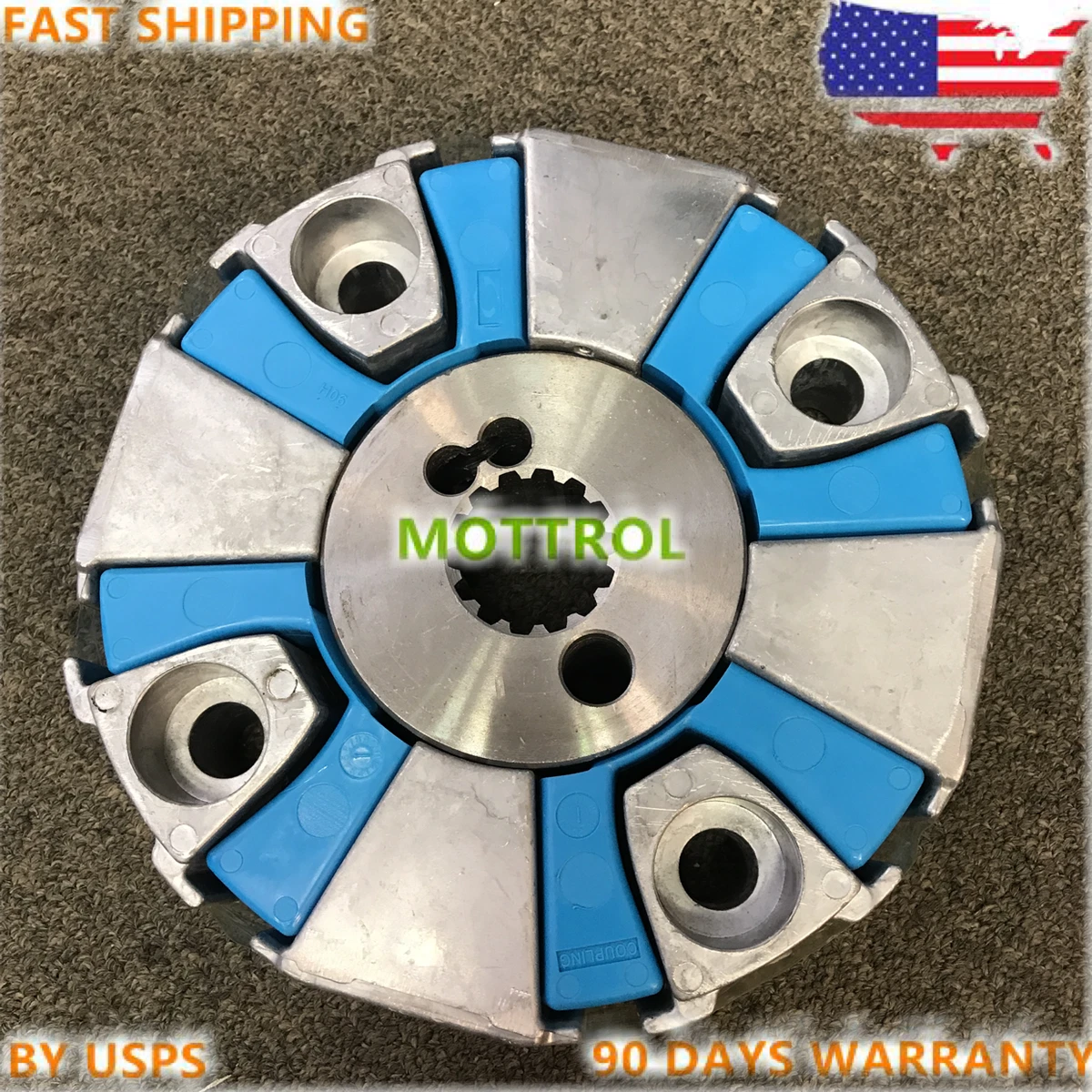 at202444 COUPLING ASSY WITH HUB FITS JOHN DEERE 490E 200LC 4310056  