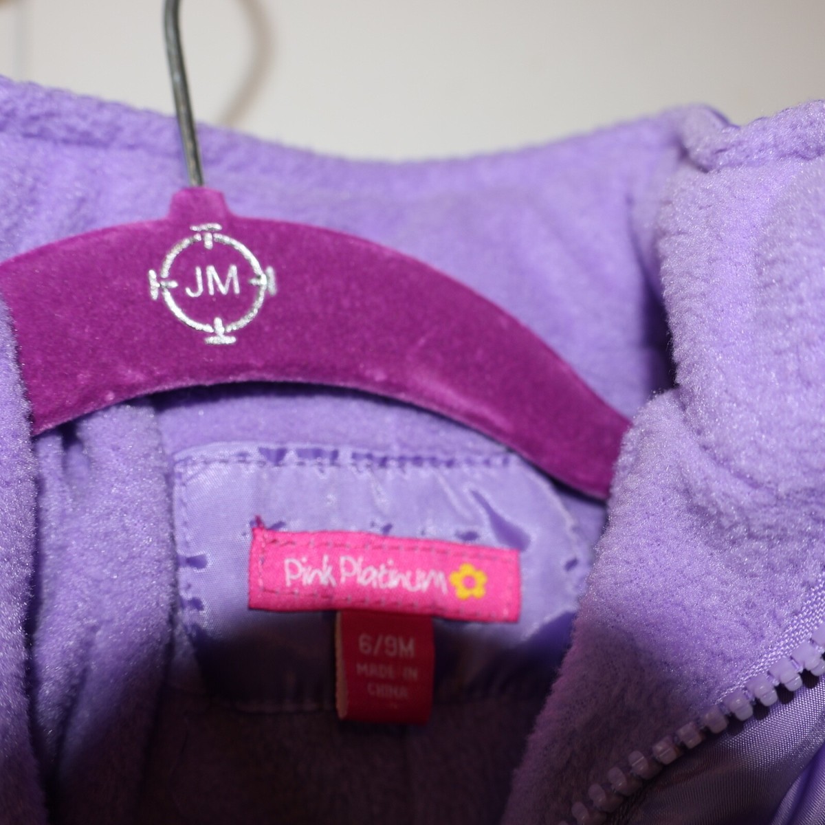 専用ページ 　ピンク S Pink Platinum Baby Girls' 6-9 Mo One-Piece Puffer Winter Snowsuit