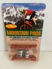 Kool Stop Mountain Bike Threaded Post brake pads for V-brake Salmon PAIR