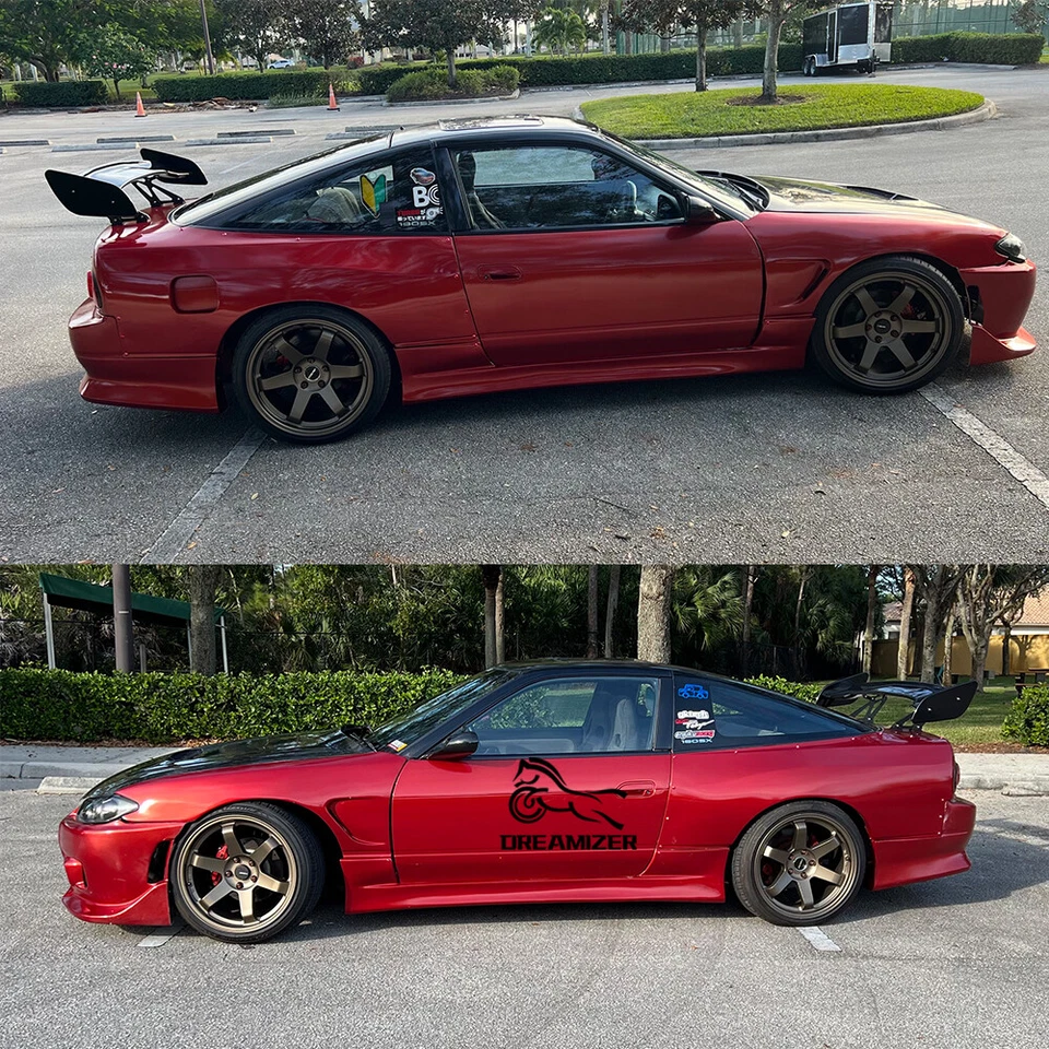 Alerón trasero de carreras estilo GT mate para Audi A3 S3 RS3 A4 S4 A5 A6 47" Foto 4 de 4