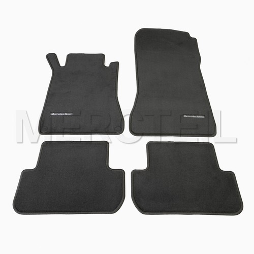 Genuine Mercedes CLK Class W209 Carpet Velour Black Floor Mats set B66294117 eBay