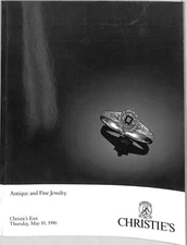 Christie's Antique and Fine Jewelry Auction Catalog May 10, 1990