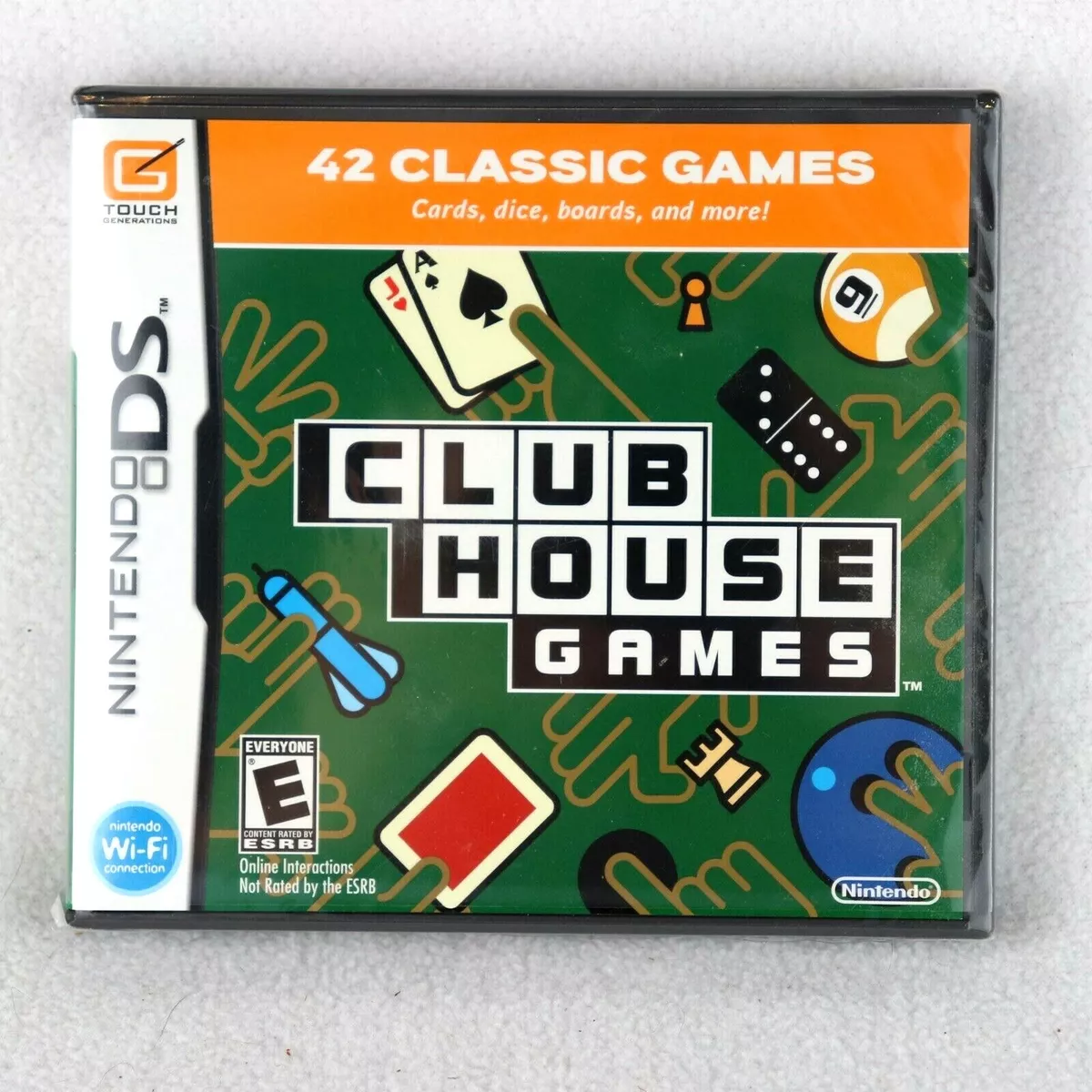 Clubhouse Games NDS (Brand New Factory Sealed US Version) Nintendo DS