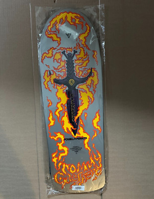 Powell Peralta Guerrero Bones Brigade Series 12 Dagger Silver Skateboard Deck