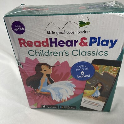 LITTLE GRASSHOPPER Books Read Hear & Play Children's Classics Downloadable ~NEW~