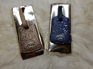 coach luggage tags