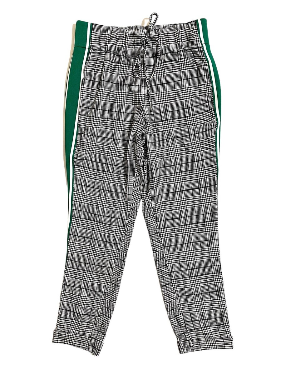 パンツ Stripe skert pant approved by siva Belle Vere Pants Side Stripe Houndstooth Jogger Casual Ankle