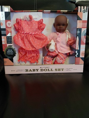 fao schwarz my first baby doll set