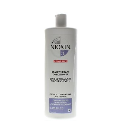Nioxin System 5 Scalp Therapy Conditioner,?Medium To Coarse 33.8 Oz/1 Liter
