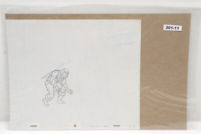 He-Man and the Masters of the Universe Hand Drawn Animation Drawing Art (201-11)