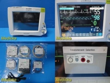 2010 Philips Intellivue MP30 Patient Monitor W/ MMS Module & NEW Leads ~ 35383