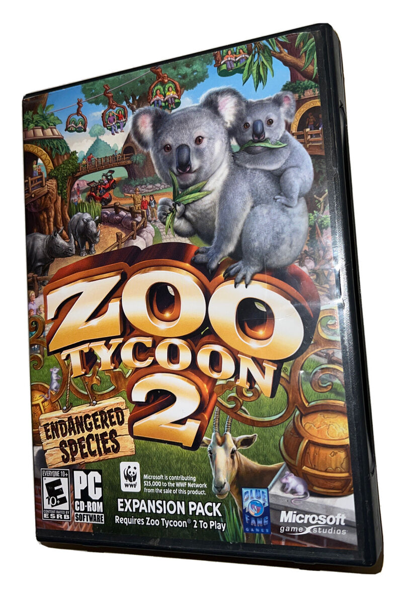  Zoo Tycoon 2 Endangered Species Expansion Pack : Video Games