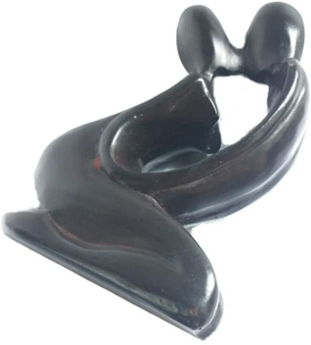 Sculpture Lovers Kiss Statue Kissing Couple Resin Statue Abstract Art Figurine - 第 18/19 張圖片
