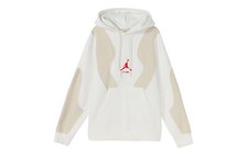 Air Jordan x Off-White Hoodie Asia Sizing 'Sail White/University Red'