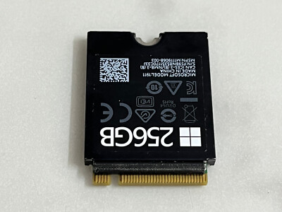 Microsoft Surface Laptop Pro X Model 1911 SSD 256GB NVMe M.2 2230