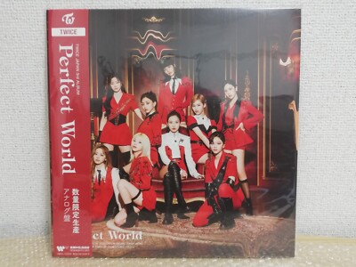 TWICE Japan 3rd Album Perfect World LP Vinyl Record Limited