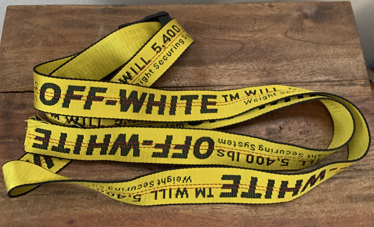 正規品！ほぼ未使用！OFF-WHITE Virgil Ablohロゴベルト 楽天市場】OFF-WHITE オフホワイト VIRGIL ABLOH ベルト CLASSIC