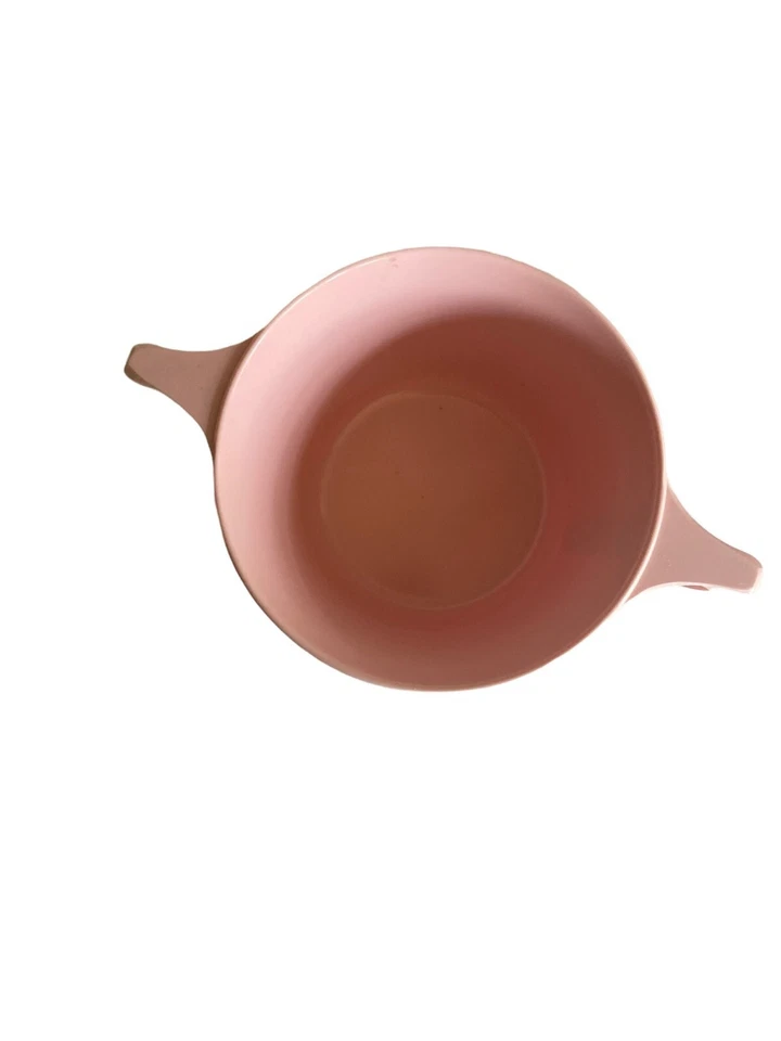 Pink Melamine Sugar Creamer Set Mid Century Plastic 102 104 - Image 2 of 4