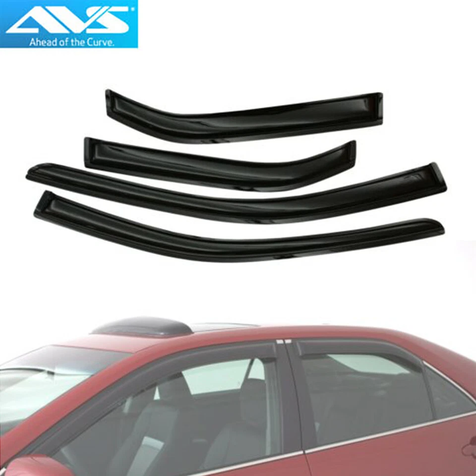 AVS 94974 4 piezas visera de ventilación de ventana protectores de lluvia para Ford F150 Super Cab 2015-2019 Foto 2 de 3