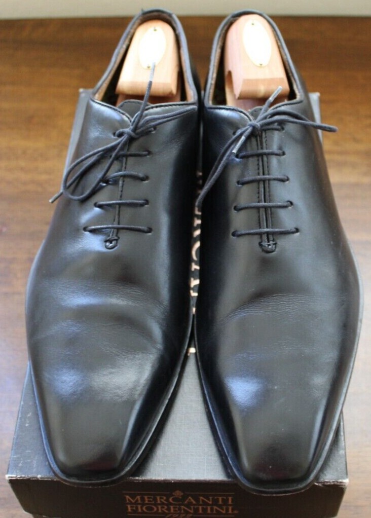 Mercanti Fiorentini Oxford Black Shoes Black Oxford | Leather | Mercanti Fiorentini | Omar main image 4
