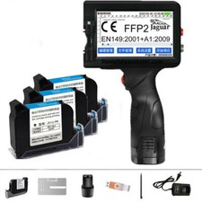 12.7mm Portable Inkjet Printer with 3 Ink Cartridges, English Version Only