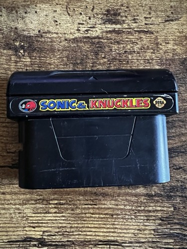 Sonic And Knuckles Sega Genesis Tested Works Cartridge Only