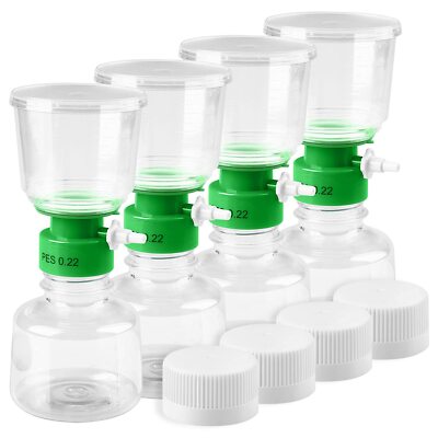 Laboratory Vacuum Filtration Unit Bottle Top Filter, 500mL Funnel and Receiver
