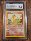 CGC Graded Mint+ 9.5 Charmander Pokemon 1999 German Base Set 1st Edition 46/102