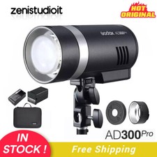 US Godox AD300Pro 2.4G TTL HSS Outdoor Flash Light Speedlite Fr Canon Sony Nikon