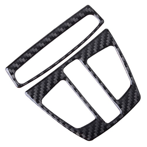 Carbon Fiber Reading Light Switch Cover Trim Fits BMW 3 4Series F30 F34 2013~19 - Picture 5 of 6
