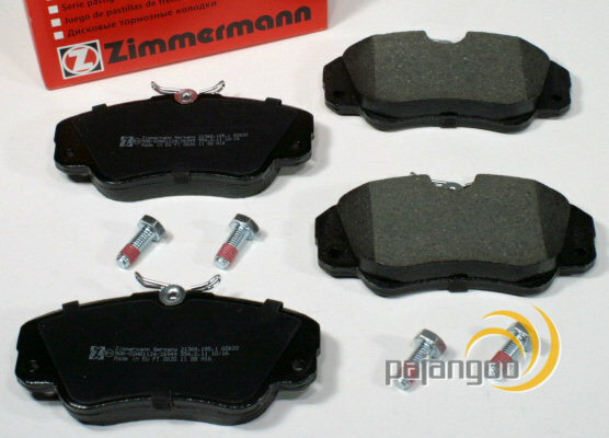 Zimmermann BremsbeläGe Bremsen Vorne Passend FüR Renault Peugeot Dacia Alpine-image