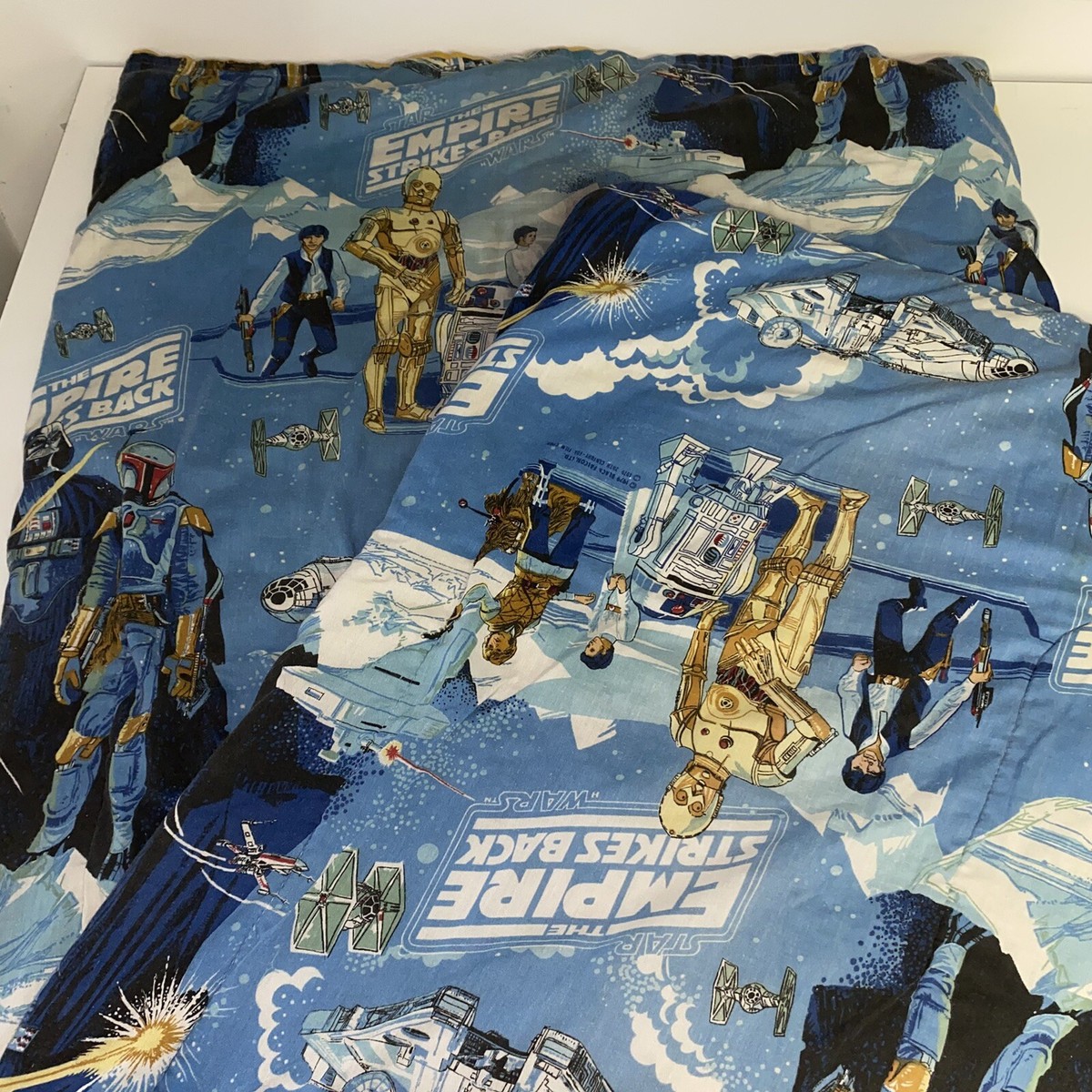 Vintage Star Wars Empire Strikes Back Twin Sheet Sleeping Bag Set