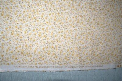 Concord Fabric Kessler 25 Anniversary Country Florals 32x 44 Cotton Quilt Fabric