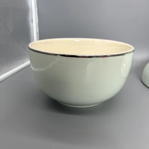 Vintage Universal Oven Proof Ballerina Mist Union Made Large Mixing Bowl 2 qt.
