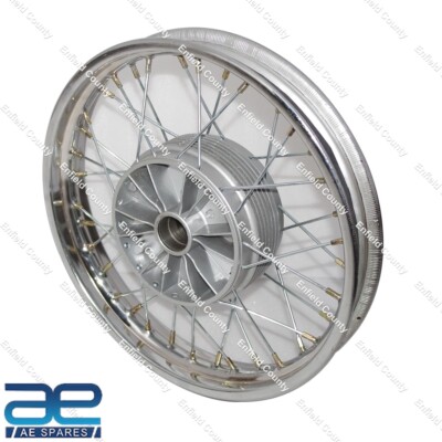 Complete 16'' Wm2 Jawa 250 350 Cw 36 Holes Wheel Rim Chrome Plated With Spoke ECs