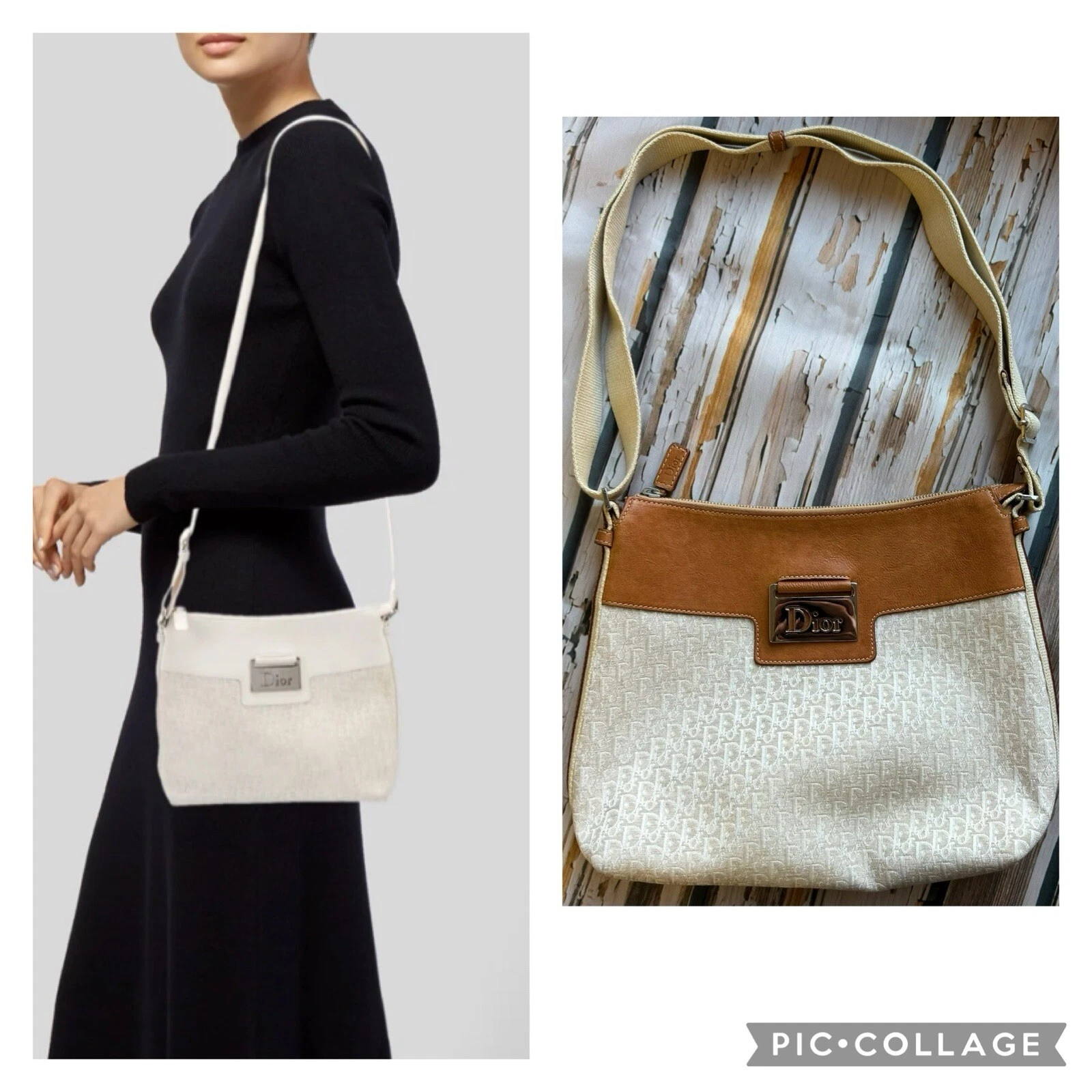 Sac messager Christian Dior Diorissimo Street Chic