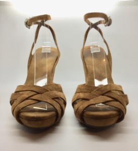 Australia Suede 7 new Ugg scatola in zeppa Brown taglia Heights Autentico sandalo 5tAq0ww