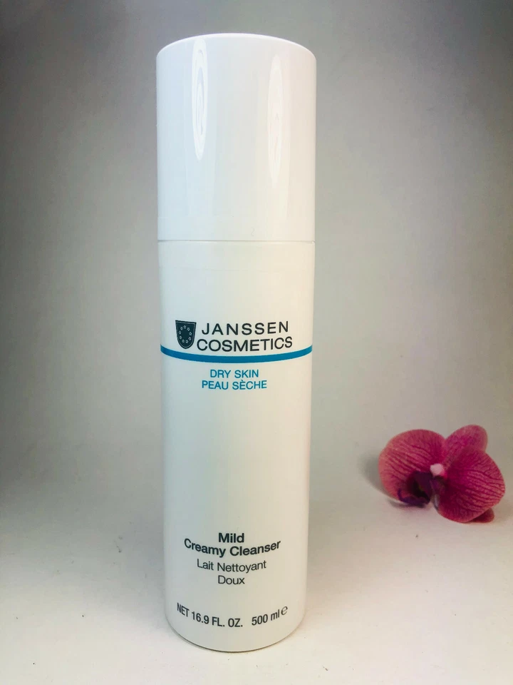 Janssen Mild Creamy Cleanser - Lait Nettoyant Doux Dry Skin 500ml / 16.9oz Prof