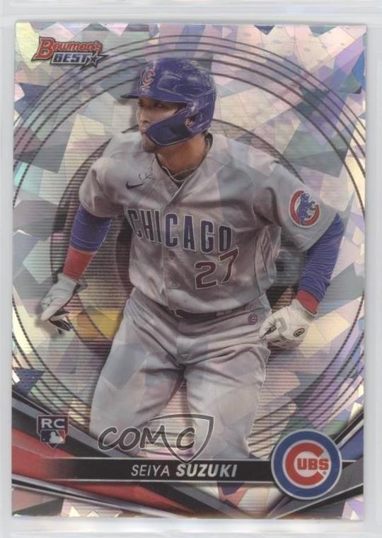 2022 Bowman's Best Atomic Refractor Seiya Suzuki #41 0hw6