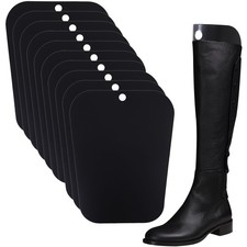 10 Pcs 5 Pairs Boot Shaper Form Inserts Tall Support for Women Men Black