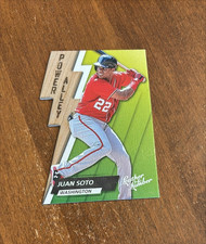 Juan Soto 2019 Panini Leather Lumber Power Alley Die Cut Padres Nationals Mets