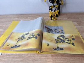 Vintage Lego Technic Throwbots: Blaster (8523) - Figure. Discs, Manual