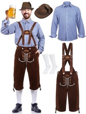 4teilig Herren deutsche bayerische Oktoberfest Kost&uuml;m Set 4660 Trachten Herre...