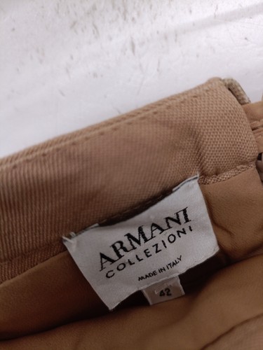 Armani Women's Midi Skirt UK 14 Brown Wool with Polyester Midi Straight & Pencil - Bild 7 von 8
