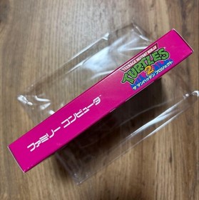 Teenage Mutant Ninja Turtles II NES Famicom Konami Sealed Video Game