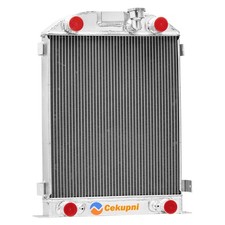 4 Row Aluminum Radiator 1932 Ford Model B High Boy Flathead V8 Engine 4 Row Aluminum Radiator 1932 Ford Model B High Boy Flathead V8 Engine