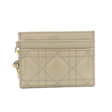 Christian Dior Patent Cannage Card Case S0974OVRB