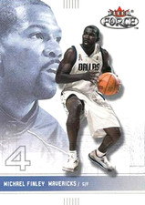 2001-02 Fleer Force #93 Michael Finley Dallas Mavericks